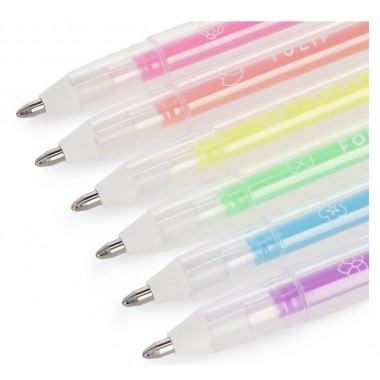 Set di 6 Penne Gel Pastello