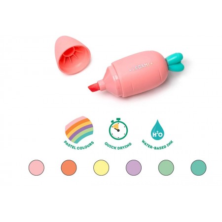 Set di 6 Mini Evidenziatori