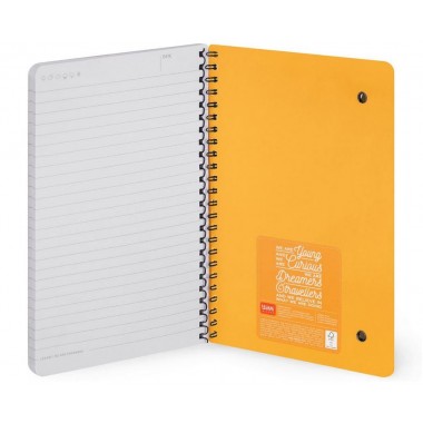 Quaderno Panda a Righe con Spirale - Foglio A5 - Legami Quaderno Panda a Righe con Spirale - Foglio A5 - Legami