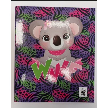 Raccoglitore 4 anelli WWF animali