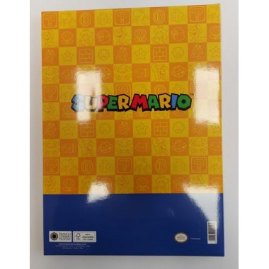 Cartellina con elastico Super Mario
