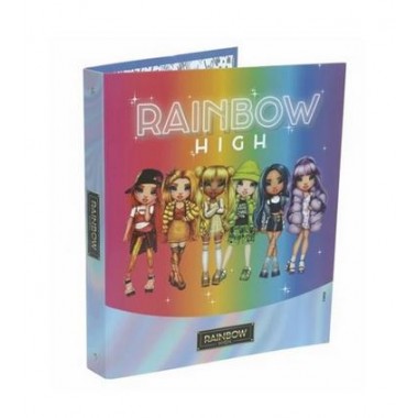 Raccoglitore 4 anelli Rainbow