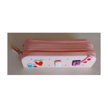 Tinta Unita bauletto con 5 Pins Click in silicone Tinta Unita bauletto con 5 Pins Click in silicone