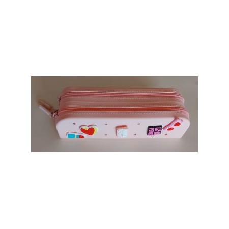 Tinta Unita bauletto con 5 Pins Click in silicone Tinta Unita bauletto con 5 Pins Click in silicone