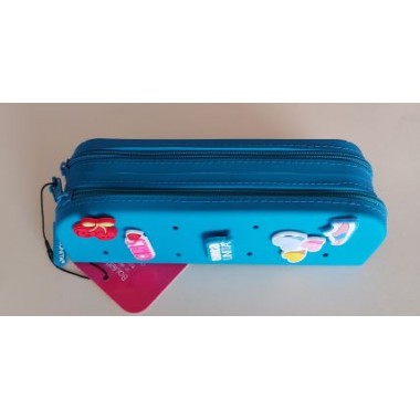 Tinta Unita bauletto con 5 Pins Click in silicone Tinta Unita bauletto con 5 Pins Click in silicone