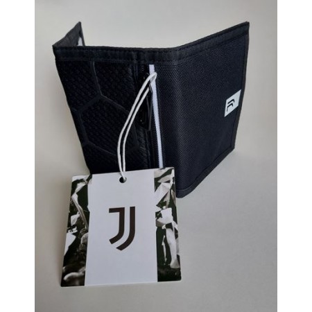 Portafoglio Velcro Black And White Juventus Seven