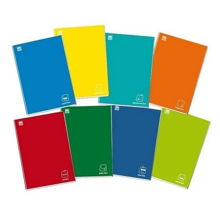 Quaderno A4 Blasetti Colorface 100gr 1r