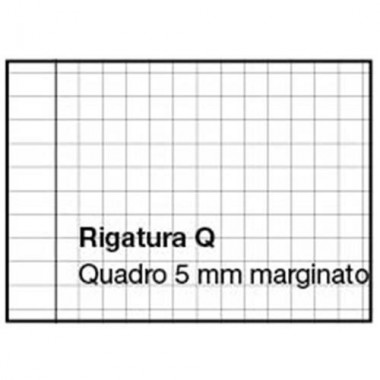 Quaderno A4 Blasetti Colorface 100gr Q