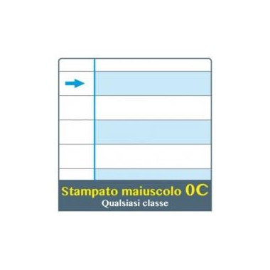 Quaderno Disgrafia A4 Blasetti 100gr 0C