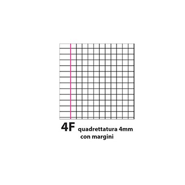 Quaderno A5 Blasetti One Color 100 gr 4F