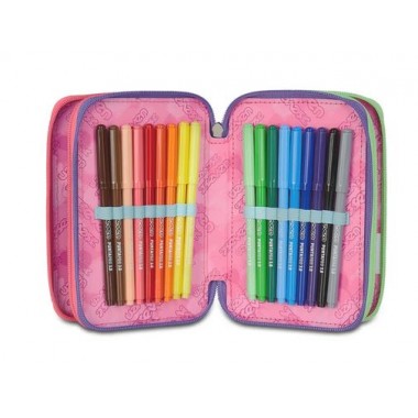 Astuccio 3 zip Seven Optical Shade Girl Astuccio 3 zip Seven Optical Shade Girl