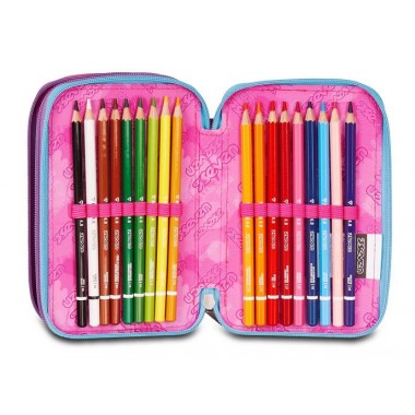 Astuccio 3 zip Seven Sprint Paint Girl Astuccio 3 zip Seven Sprint Paint Girl