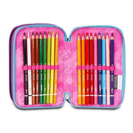 Astuccio 3 zip Seven Sprint Paint Girl Astuccio 3 zip Seven Sprint Paint Girl