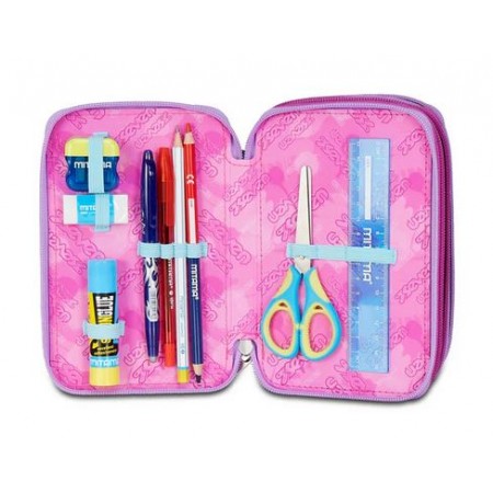 Astuccio 3 zip Seven Gloomy Heart