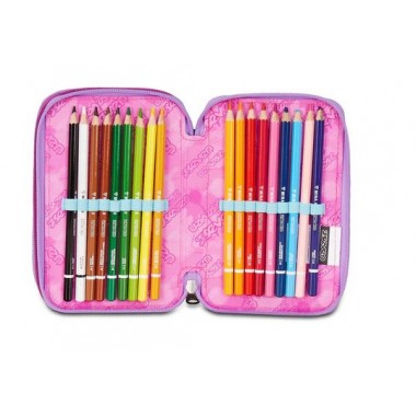Astuccio 3 zip Seven Gloomy Heart