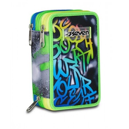 Astuccio 3 zip Seven Sprint Paint Boy Astuccio 3 zip Seven Sprint Paint Boy