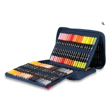 Colourbook Duo Brush - 120 Pennarelli Professionali