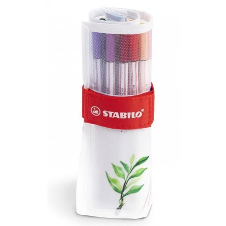 Rollerset Stabilo Pen 68 Brush 18 pennarelli
