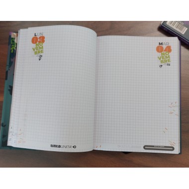 Diario Agenda Tinta Unita Fraffrog Datato 16 Mesi 2025/2026 Diario Agenda Tinta Unita Fraffrog Datato 16 Mesi 2025/2026