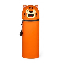Astuccio 2 in 1 Tigre in Morbido Silicone - Kawaii Legami