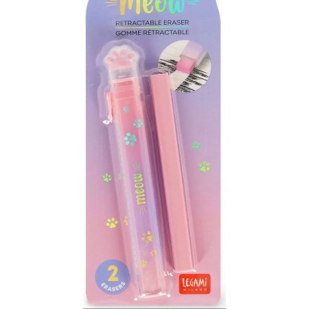 Gomma Retrattile con Ricarica - Meow- Legami Gomma Retrattile con Ricarica - Meow- Legami
