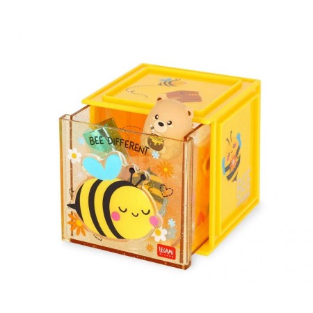 Box Componibile da Scrivania Bee - Cutie Cube - Legami Box Componibile da Scrivania Bee - Cutie Cube - Legami