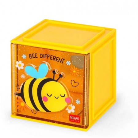 Box Componibile da Scrivania Bee - Cutie Cube - Legami Box Componibile da Scrivania Bee - Cutie Cube - Legami