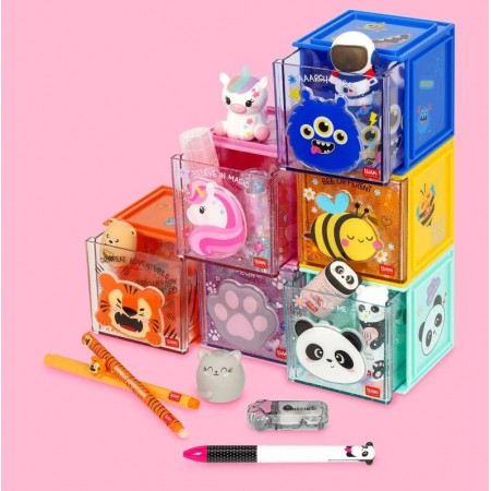 Box Componibile da Scrivania Monster - Cutie Cube - Legami Box Componibile da Scrivania Monster - Cutie Cube - Legami