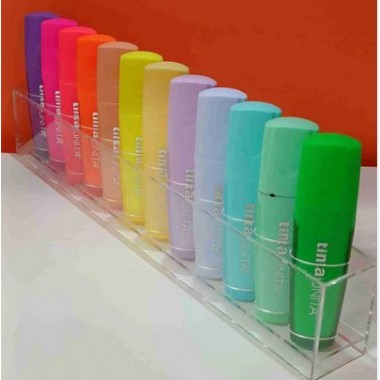Evidenziatori Palette Set Tinta Unita 12 pz