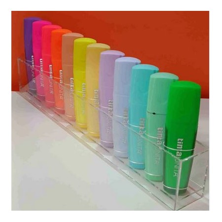 Evidenziatori Palette Set Tinta Unita 12 pz