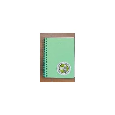 Blocco 15x10,5 spiralato con copertina in ppl quadretti