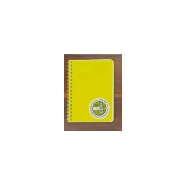 Blocco A4 spiralato con copertina in ppl quadretti