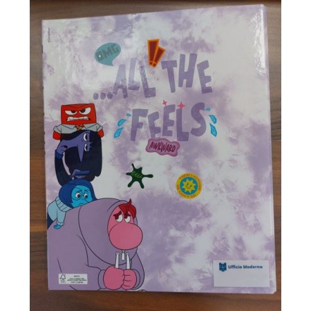 Cartellina ad anelli Inside Out 2 seven