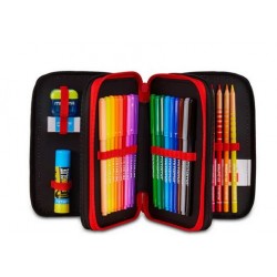 Astuccio 3 zip Milan Seven 2