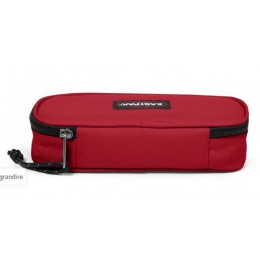 Oval single Scarlet Red