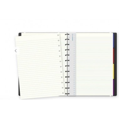 Notebook Classic refillabile A4 Black Filofax