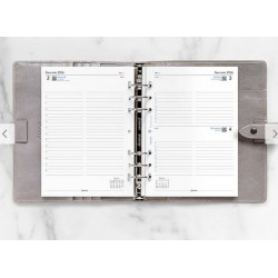 Calend. 1 Giorno per Pagina con Appuntamenti A5 - Italiano 2027 Filofax 2