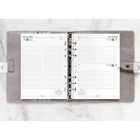 Calend. 1 Giorno per Pagina con Appuntamenti A5 - Italiano 2027 Filofax