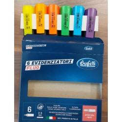 Set 6 pz fluo Buffetti 2