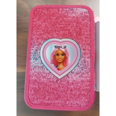 Astuccio Barbie 3 zip Giochi Preziosi Astuccio Barbie 3 zip Giochi Preziosi