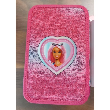 Astuccio Barbie 3 zip Giochi Preziosi Astuccio Barbie 3 zip Giochi Preziosi