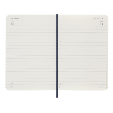 Agenda giornaliera 12 mesi Moleskine 2026 (13x21 cm) Agenda giornaliera 12 mesi Moleskine 2026 (13x21 cm)