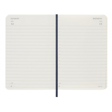 Agenda giornaliera 12 mesi Moleskine 2026 (13x21 cm) Agenda giornaliera 12 mesi Moleskine 2026 (13x21 cm)