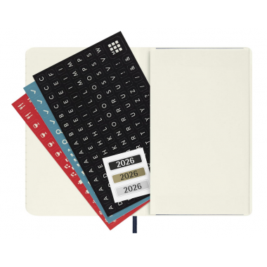 Agenda giornaliera 12 mesi Moleskine 2026 (13x21 cm) Agenda giornaliera 12 mesi Moleskine 2026 (13x21 cm)