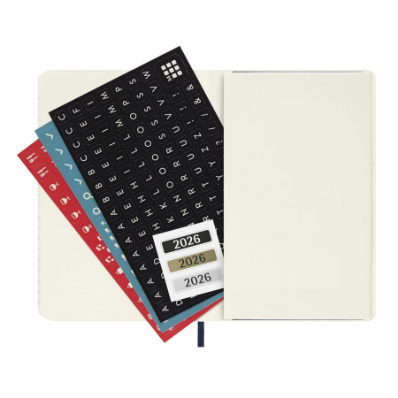 Agenda giornaliera 12 mesi Moleskine 2026 (13x21 cm) Agenda giornaliera 12 mesi Moleskine 2026 (13x21 cm)