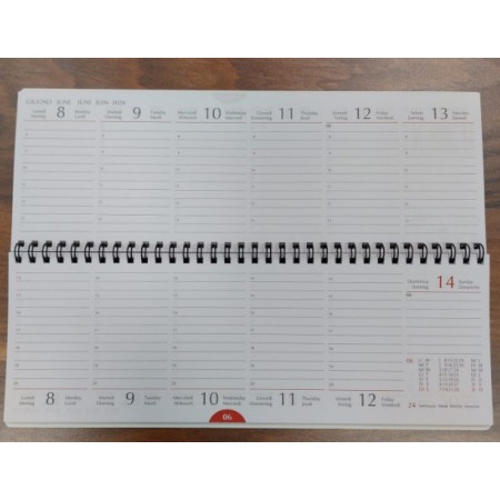 Planner settimanale da tavolo 2027 TimeWork