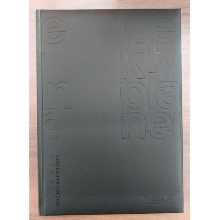 Agenda settimanale 2027 Weekly Planner Buffetti