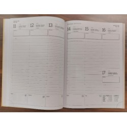 Ricambio settimanale Buffetti 21x30 cm 2027 2