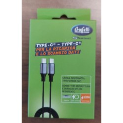 Cavo Type-C to Type-C - 100W- Buffetti