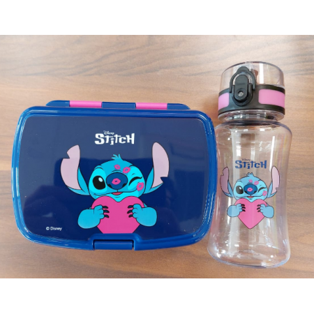 Set Borraccia con Porta merenda Stitch